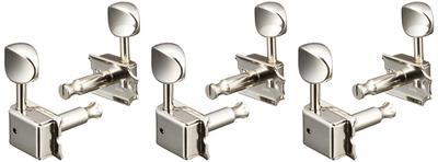 Scud Staggered Peg 6L Metal Knob Nickel 21333NS-STG1