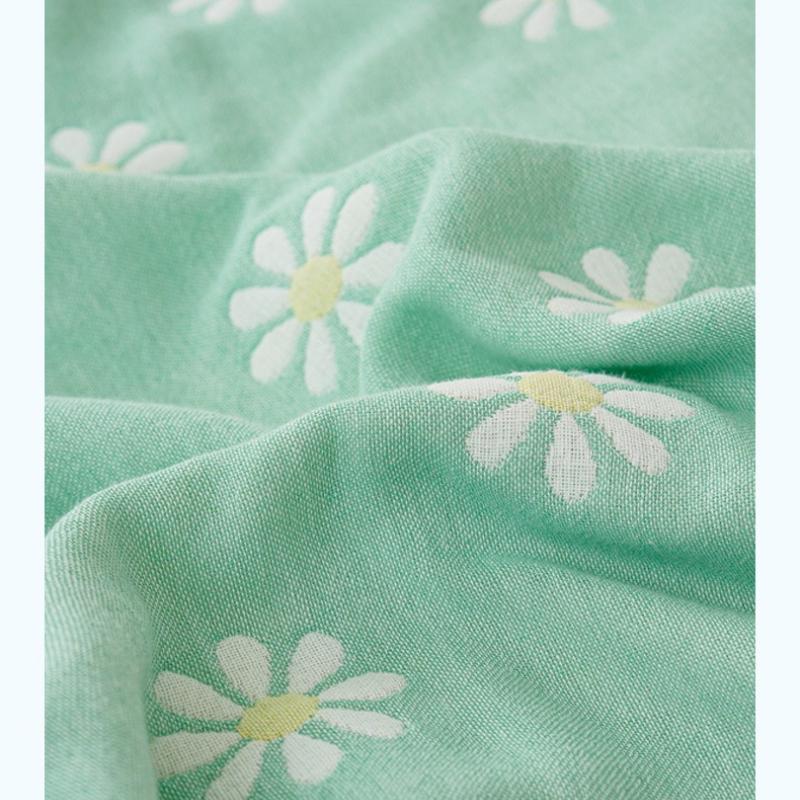 Six-layer Cotton Gauze Towel Quilt Single Double Throw Blanket Couch Autumn Winter Cover Quilt Kindergarten Kids Napping Small Cover Blanket