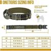 Tactical Dog Collar,adjustable Military Training Collar Strap Handle A