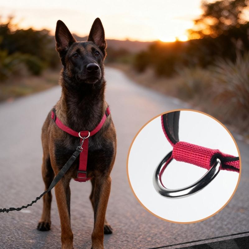 Dog Harness Anti Escape Vest Adjustable Training Vest Pet Strong Training Walking Swimming Hiking Anti Escape Belt