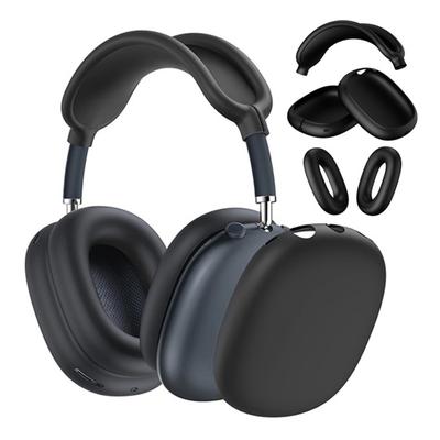 Earphone Cover for AirPods Max Full Protective Case Soft Silicone Cover Anti-Scratch & Sweat Proof Precise Cutouts Ear Pad Headband Protector