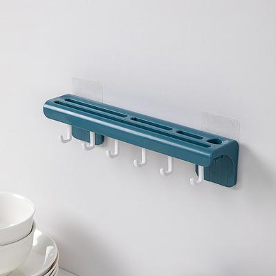 Küchenmesserhalter mit abnehmbaren Haken Löffel Schaufel Gabel Aufbewahrungsgestell Multifunktionale Wand