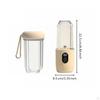 Portable Blender Electric Travel Juicer QuickActivation Mini for Journeyers, Fitness