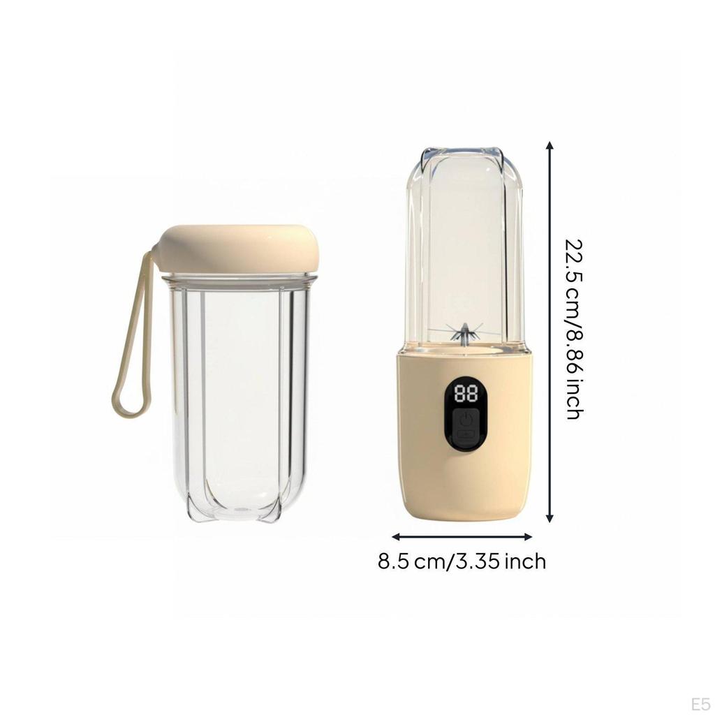 Portable Blender Electric Travel Juicer QuickActivation Mini for Journeyers, Fitness
