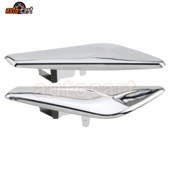 

Pair Driver & Passenger Side Chrome Finisher For 2015-2017 BMW X4 F26 3.0L 2.0L