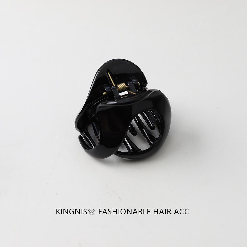 

Элегантная заколка-крабик высокого класса для высоких хвостов и причесок «полупучок»