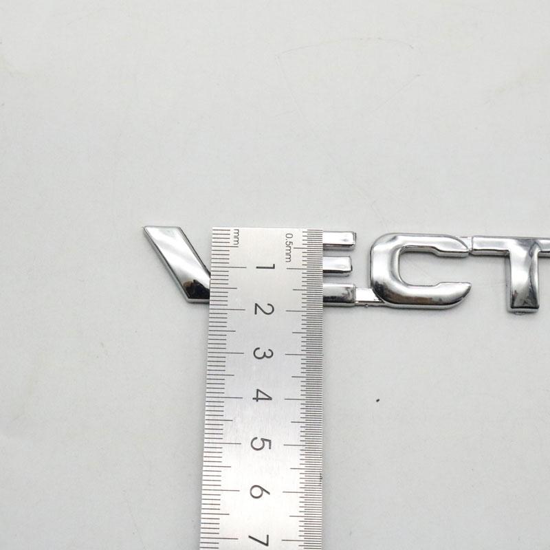 Vectra 3D Emblema Distintivo Lettera Auto Baule Posteriore Numero adesivo logo