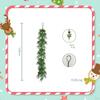 Artificial Christmas Garland Ornament, Realistic PE Table Centerpiece, Multifunctional Wall