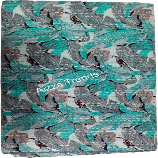 Aizza Trends Cuvertură Kantha din Bumbac Pur Imprimat Lucrată Manual - Aspect Tradițional Cuvertură de Pat Kantha Gudri - Gudri Vintage Cusute Manual