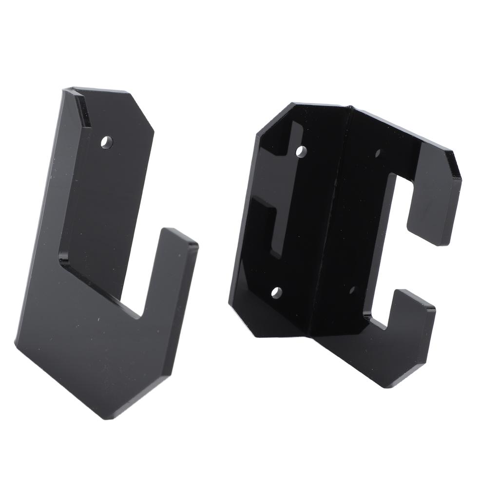 Samurai Sword Holder Horizontal Wall Mount Acrylic Sword Rack Flat Blade Display Stand with Screws