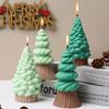 3D Christmas Tree Silicone Candle Mold DIY Gypsum Cement Casting Molds Aromath Soap Resin Crafts Making Xmas Decor Supplies