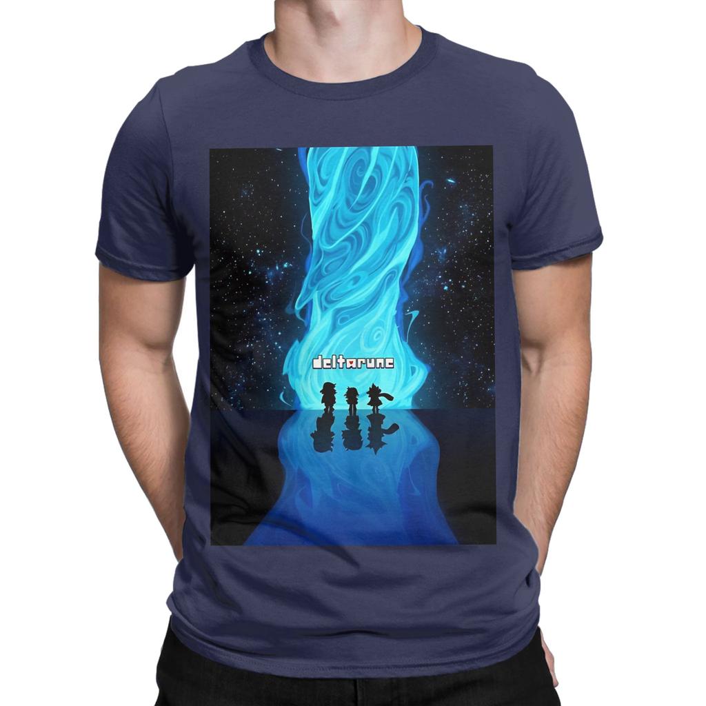 Deltarune Blue Light Funny Graphic 100 Cotton Tshirt Deltarune Tees Tops For Unisex