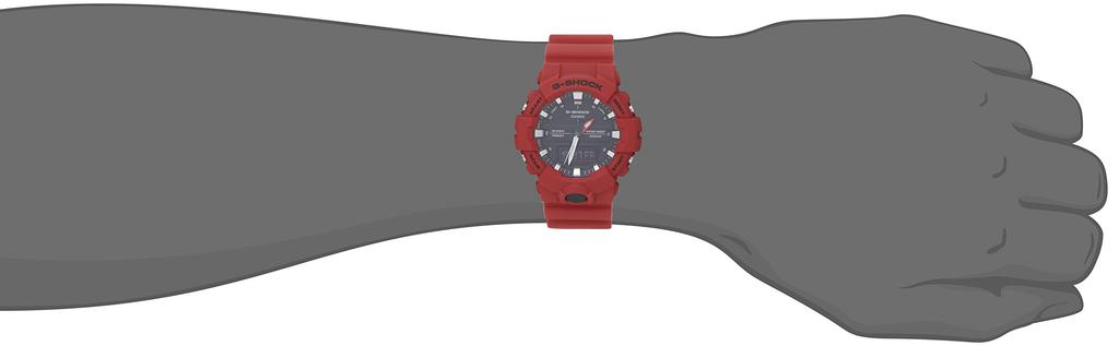 Watch Red [Casio] G-SHOCK GA-800-4AJF Men's