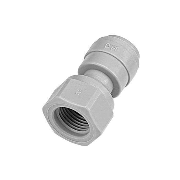 Connecteur avec filetage femelle UNF - ICH-ZAPFE.DE - Tuyau 5/16" x 7/16" - Droit - Fiable - Durable