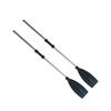 2 Aluminum Alloy Floating Boat Canoe Paddles for Outdoor Activities.