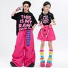 Kids Hip Hop Dance Outfit Girls Boys Jazz Performance Costume Set Streetwear