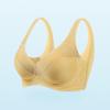 One-piece Non-marking Underwear for Women with Gathered and Fixed Cups with Soft Support and No Steel Ring Bra