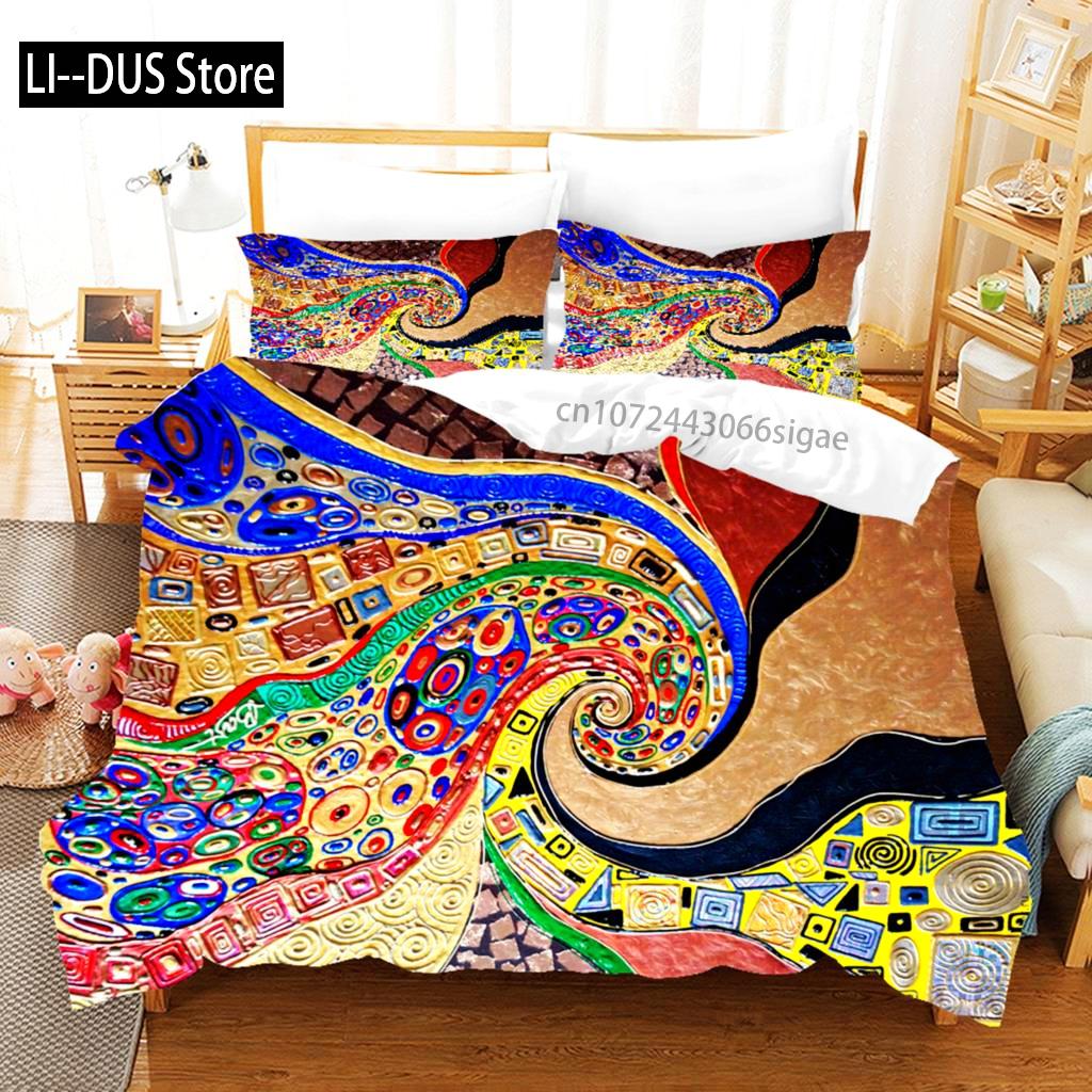 

Comforter Angel Oil Painting Bedding Set European Retro Oil Painting Artwork For Women Kids Bedroom Decorations Comforter (quilt)-EU Single(135*200cm)3pcs