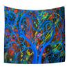 Fantasy Tree Wall Tapestry Landscape Series Hanging Carpet Living Room Background Cloth Home Decoration Cloth Bedroom Hanging Cloth