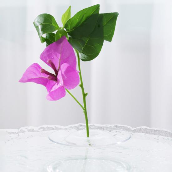 Hydroponic Floral Arrangement Holder Transparent Acrylic Desktop Decoration Multifunctional Container