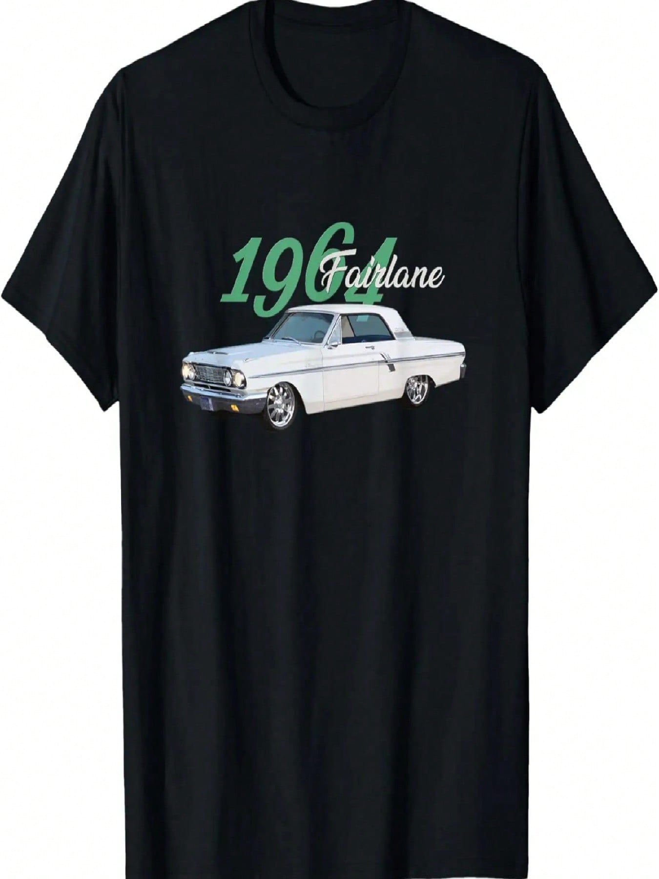 1964 FAIRLANE, AMERICAN CAR CULTURE, SPORT COUPE, CAR ART T-Shirt S разноцветный