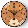 Classic Hanging Wall Clock, Easy Install Decor for Home & Office