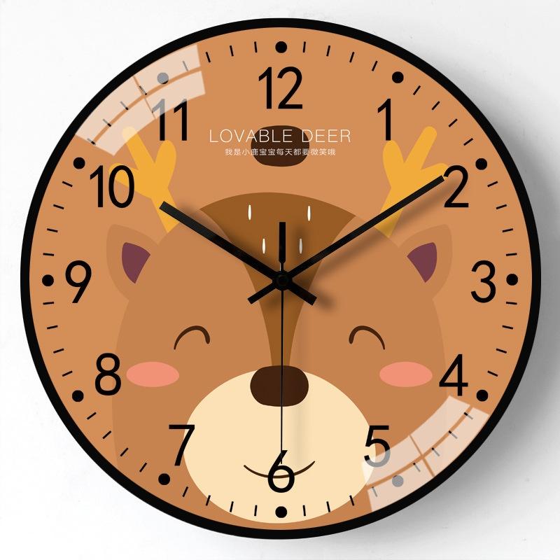 Classic Hanging Wall Clock, Easy Install Decor for Home & Office