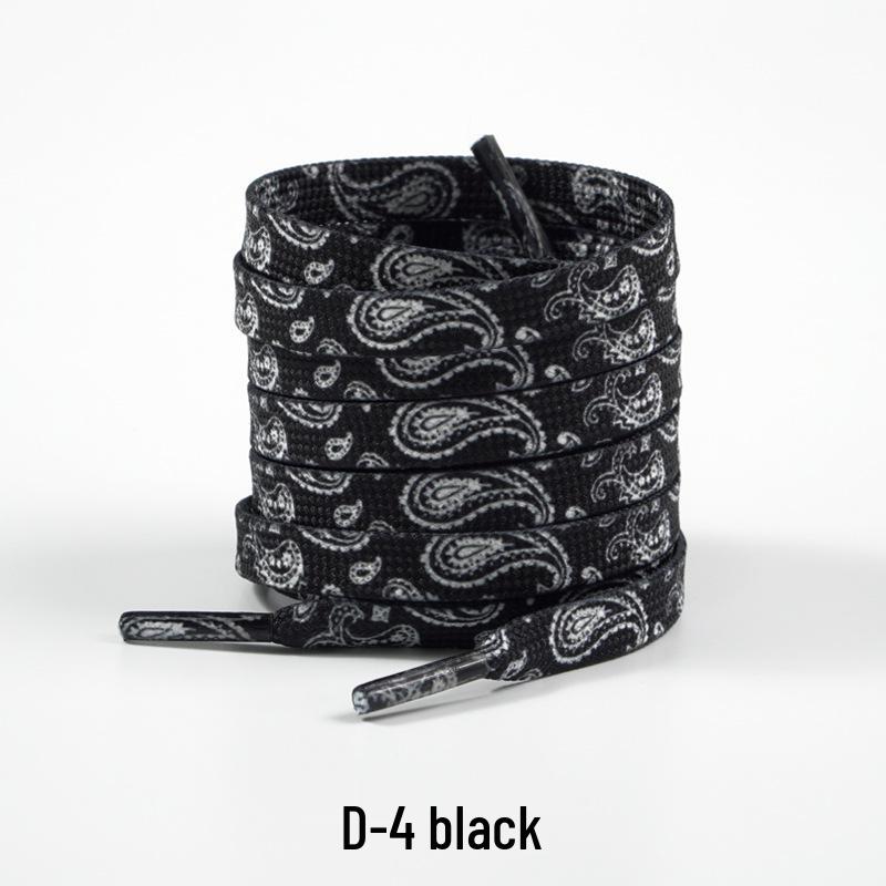 Cashew-Blumen Schnürsenkel für Air Force 1, Canvas-Schuhe und Dunk-Sneaker – Unisex