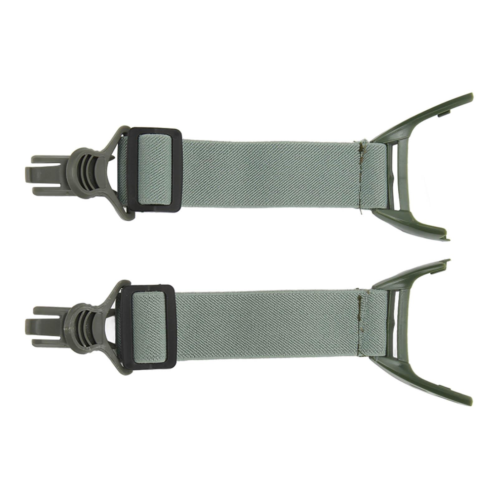 

2 шт. ремешок для очков для охоты, растягивающийся, удобный, эластичный ремешок для очков для охоты, для Fast Rail, зеленый