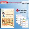 Primary School Composition Notebook: English & Chinese Homework, 16k, 400-Square Grid, Grades 2 & 3