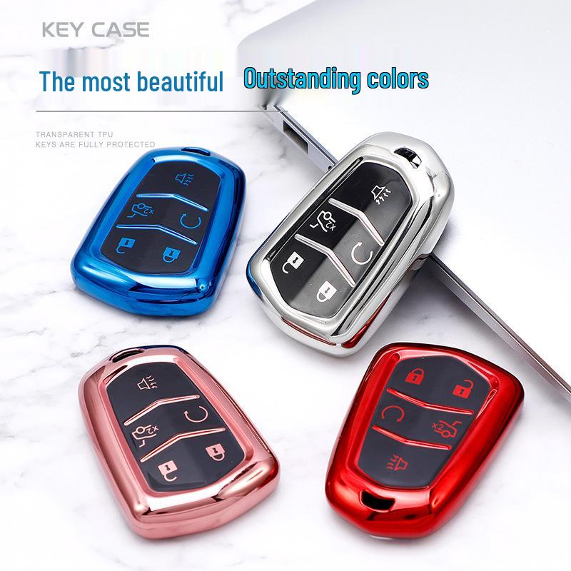 Cadillac Key Fob Cover for XT5, ATSL, XTS, XT4, CT6, SRX