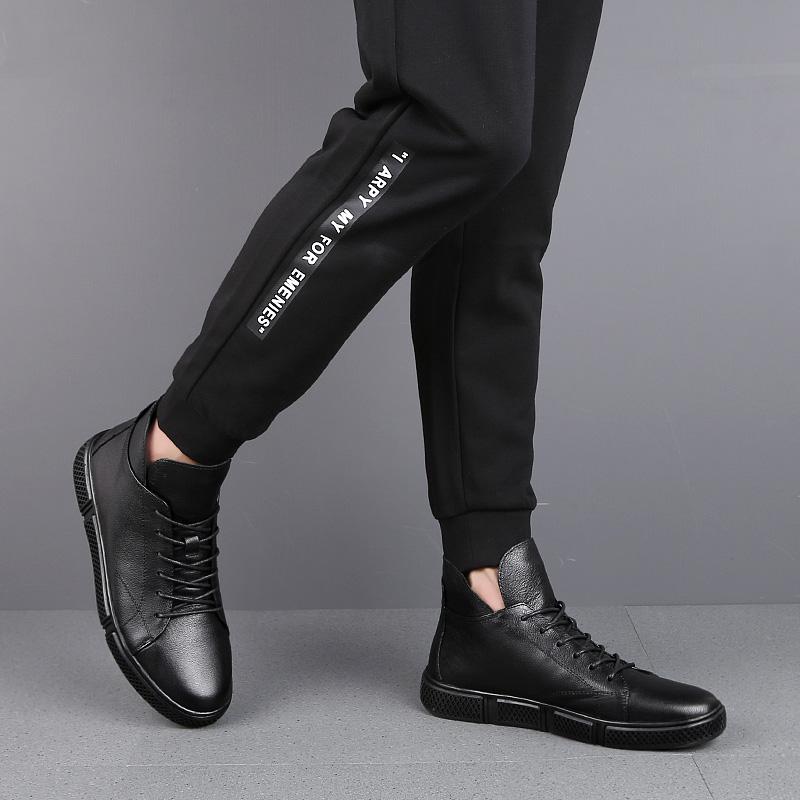 Men Casual Shoes Leather Fashion Men Sneakers Handmade Breathable Mens Loafers Moccasins Luxury Brand Boat Shoes Plus Size 38-48