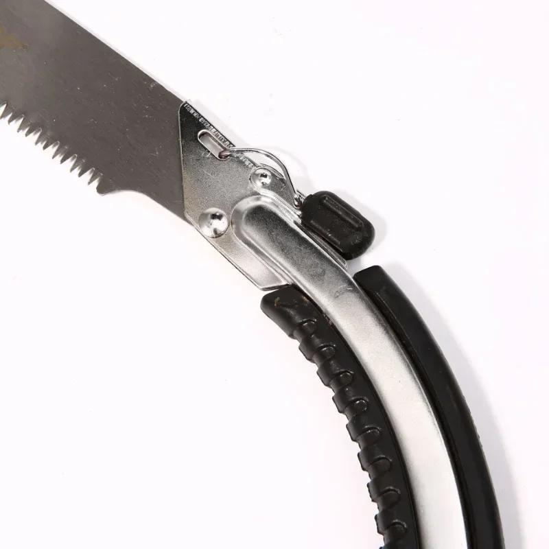 Outdoor Garden Multifunctional Portable Hand Saw Three-sided Tooth High Temperature Quenching Pruning Fruit Tree Waist Saw