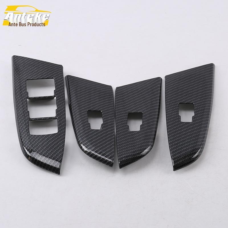 GS8 Glasschalter Dekorrahmen: 17 Stück Auto Tür Fenster Armlehne Hebeknopf Pailletten Aufkleber