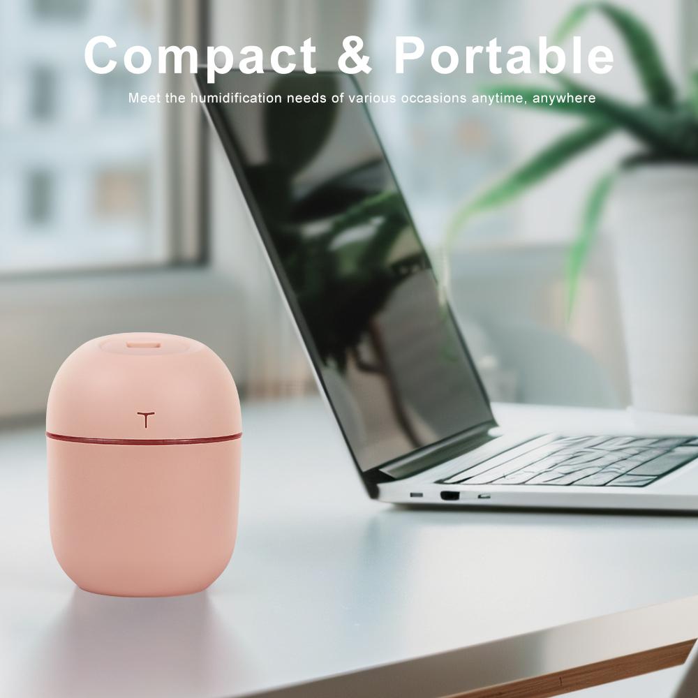 Mini Portable Air Humidifier USB Atomizer Aroma Diffuser Desktop Mute Hydrating Air Atomization Humidifier Car Humidifier