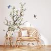 Chinese Style Tree Branch Bird Butterfly Wall Stickers Living Room Background Decoration Wallpaper Home Decor Art Decals Sticker
