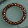 Unisex Handmade Green Sandalwood Bead Bracelet - Ethnic Style, Exquisite Design