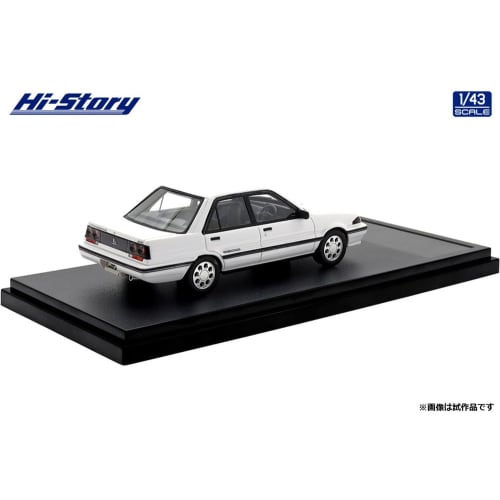 Inter Allied Hi Story 1/43 Nissan Langley 4-Door Sedan GT Twincam (1988) Crystal White, Finished Model