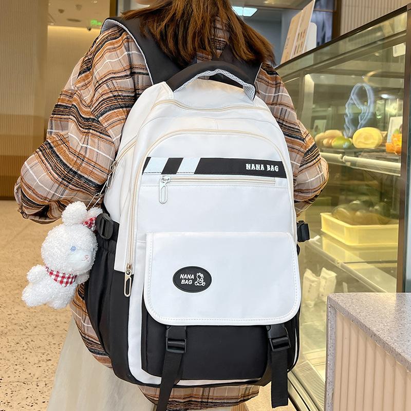Primary School Girls Large Capacity Junior High School Students High School Students College Students Backpack Men Backpack