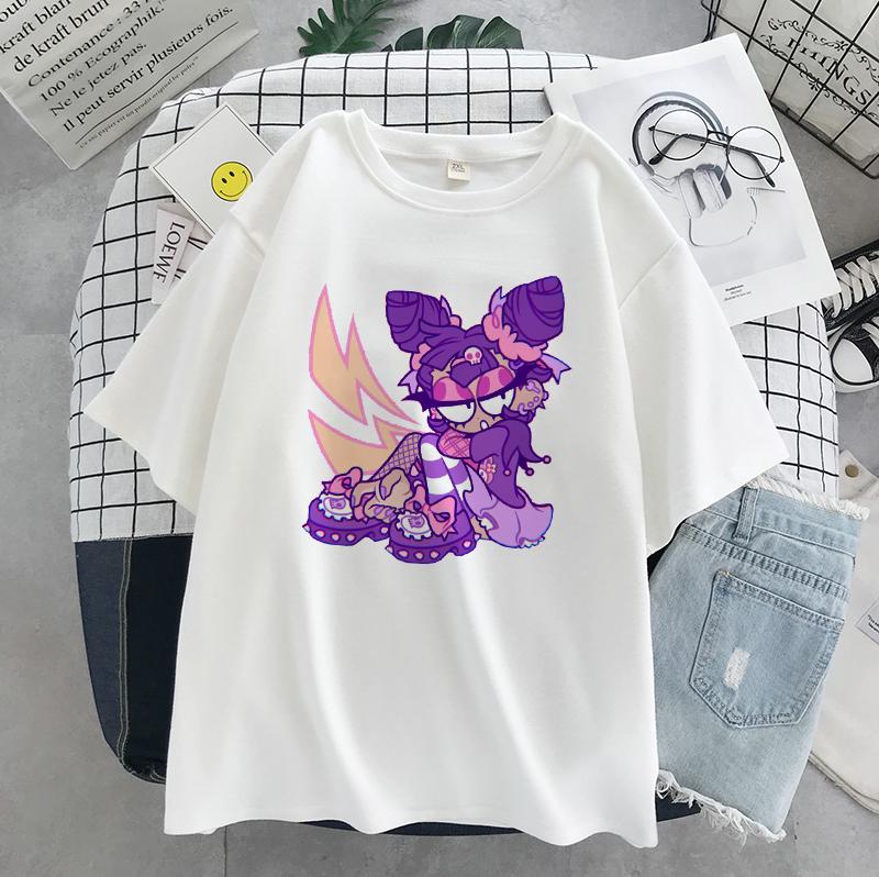 Gedruckt Frauen Lustige Teletubbies T Shirt Sommer Top Harajuku Koreanische Kleidung T-Shirt Femme Tops