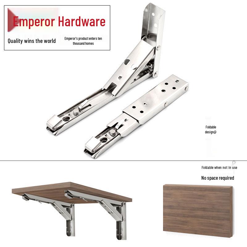 

Настенный складной треугольный кронштейн из нержавеющей стали для поддержки обеденного стола и полки White Painted 8 inch = 19cm