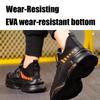 Four Seasons Labor Protection Shoes, Anti-smashing and Puncture-proof Safety Shoes, Breathable, Lightweight, Soft Work Shoes, Anti-slip