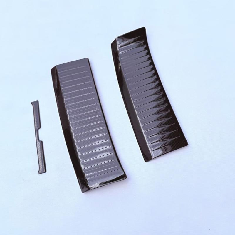 For Honda Passport 2025 2026 Steel Interior Rear Bumper Protector Door Sill Welcome Trunk Tread Plate Molding Accessories