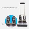 Heavy Duty 2 Hole Punches 150 Sheets High Capacity 2 Hole Paper Puncher Labor Saving Hole Punches for Office Industrial