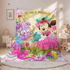 Home and Decoration Cute Fashion Throw Blankets for Beds/sofa M-Minie mouse Blanket for Camping/Traveling Blanket Best Gifts