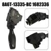 Indicator Switch For Ford For Fiesta 2008-17 Stalk Trip Type Indicator Switches Relay ABS Black Replacement 8A6T-13335-BC