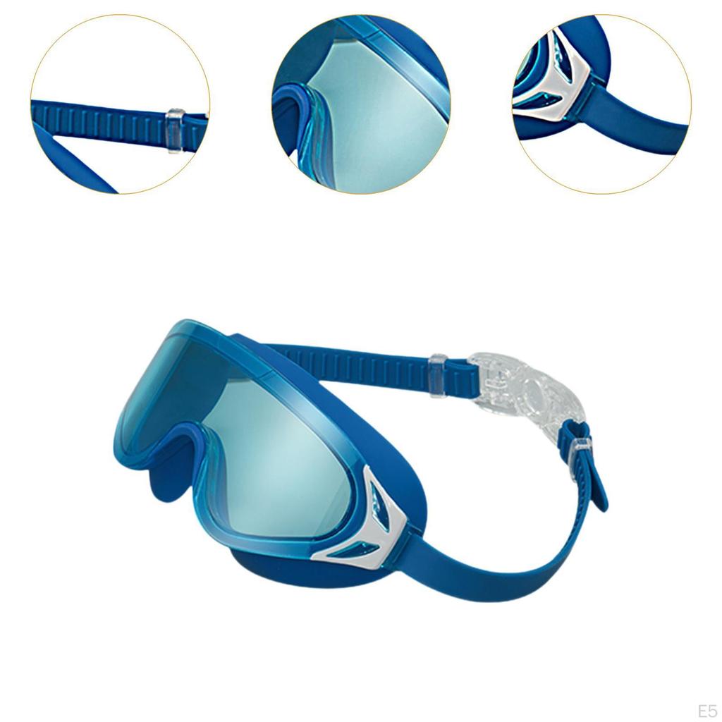 Schwimmbrille Brille Verstellbarer Riemen Schwimmen für Männer Frauen Brillen Wasser