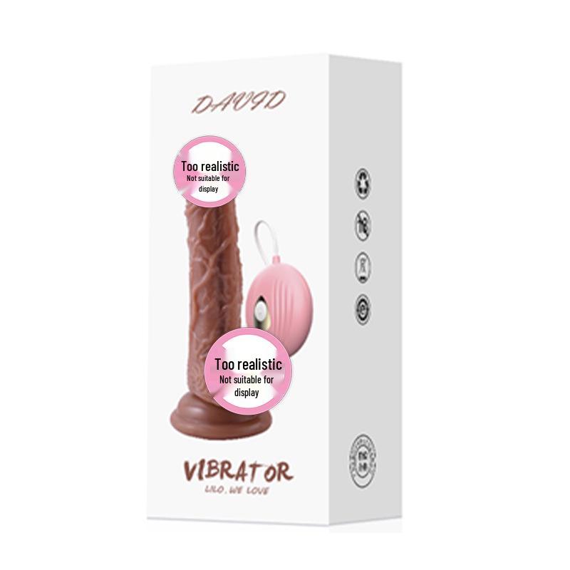 Stimolatore Vibrante Realistico Lai Le David da 5 pollici con Telecomando