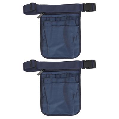 2 Pezzi Organizer Utilità Infermiere Tessuto Oxford Resistente allo Strappo Impermeabile Marsupio Infermiere Regolabile