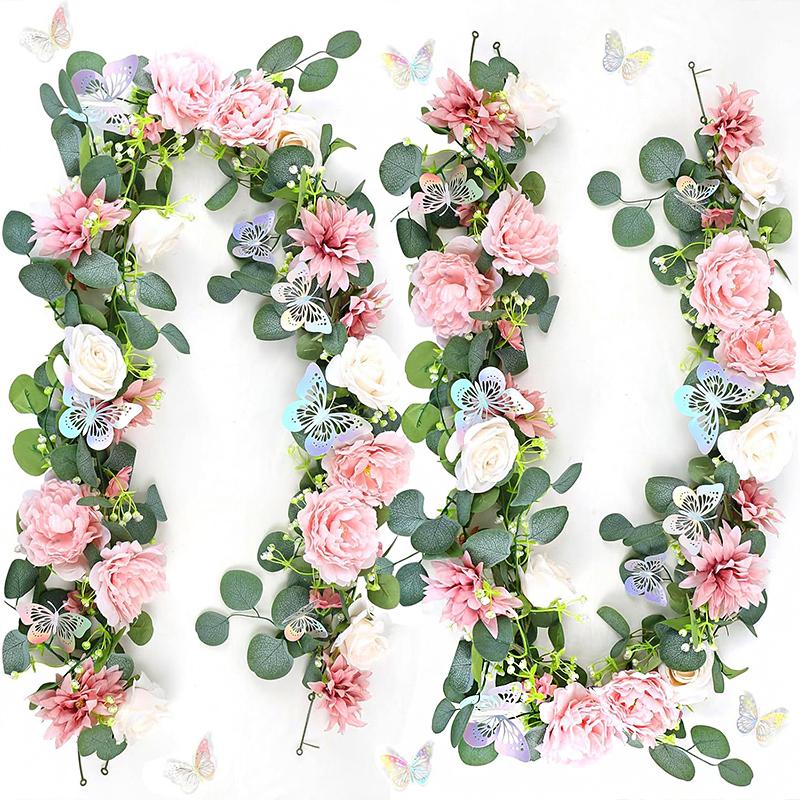 1PC Simulation Eucalyptus Vine Parties Home Decoration Hanging Party Artificial Vine Wall Decor Multiple Options Available